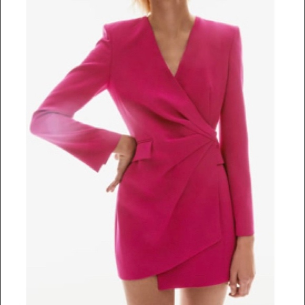 NWT Zara pink blazer dress